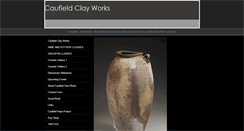 Desktop Screenshot of caufieldclay.com